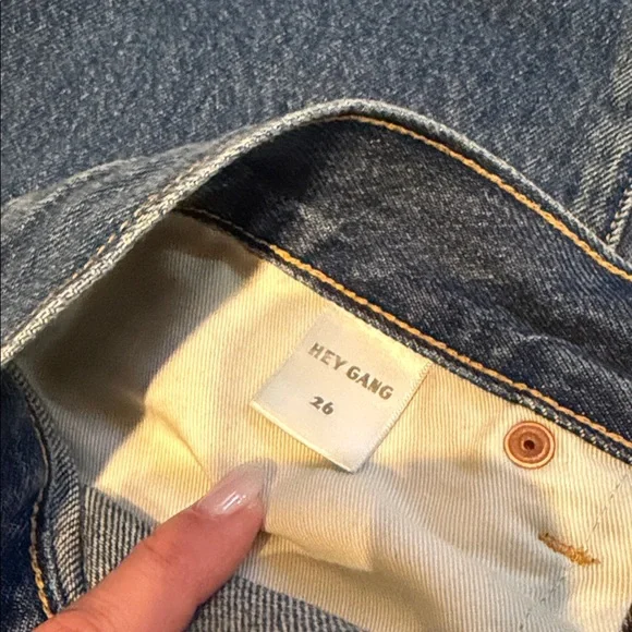 Hey Gang Jeans straight leg size 26 - Picture 2 of 13